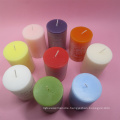 Flameless Colorful Stick Pillar Candles Party